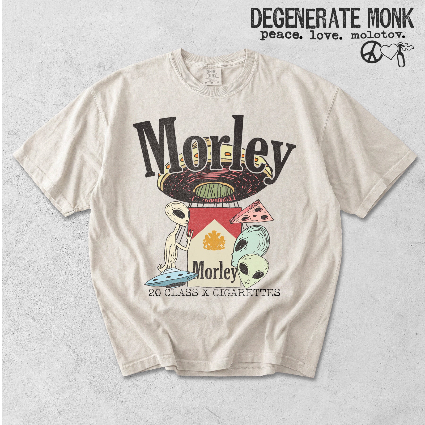 Morley Cigarettes Gament Washed Tee